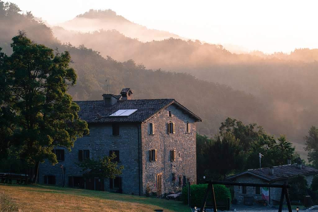 La Tavola Marche at dawn.