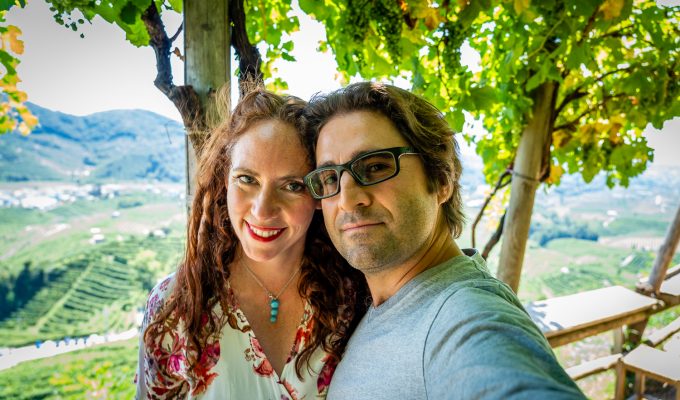 Brandy and Paolo of Alor in Bardonecchia Italy
