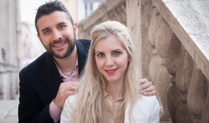Moved to Italy Giovanni and Chantelle