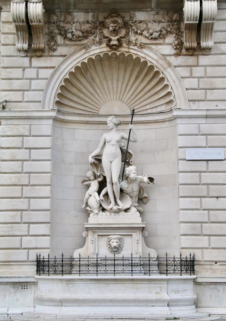 Trieste Italian Marittima building