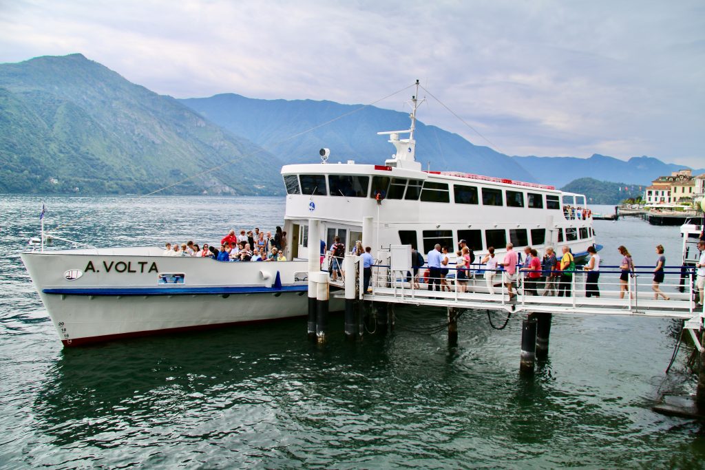 Lake Como ferry.