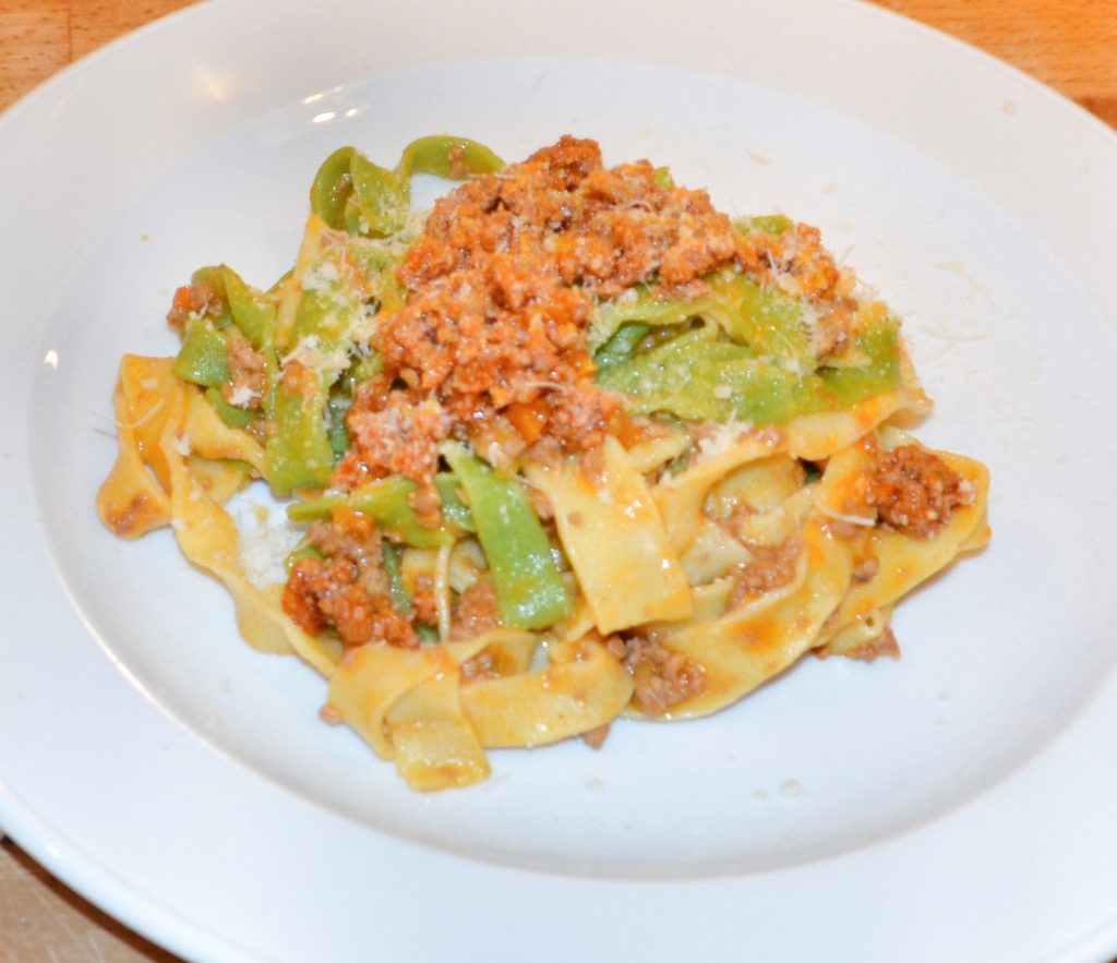 Searching for Italy: le Tagliatelle Bolognese