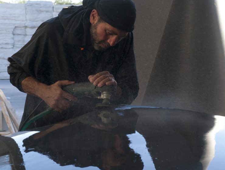 Armen Agop sculpting