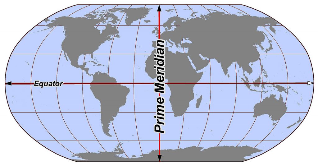 the longest meridian line in the world