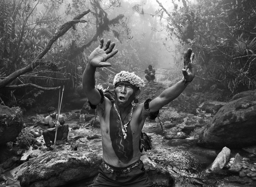 Sebastião Salgado, Yanomami shaman Brazil 2014
