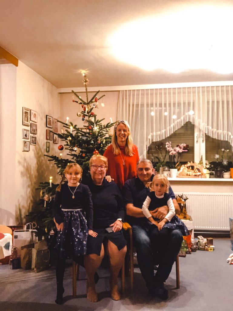 Bluestar Positano: Elisabeth Sommer's family in Austria