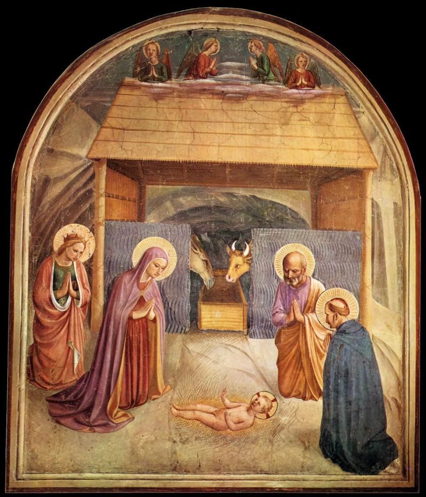 Nativity scenes in Italy: Fra Angelico