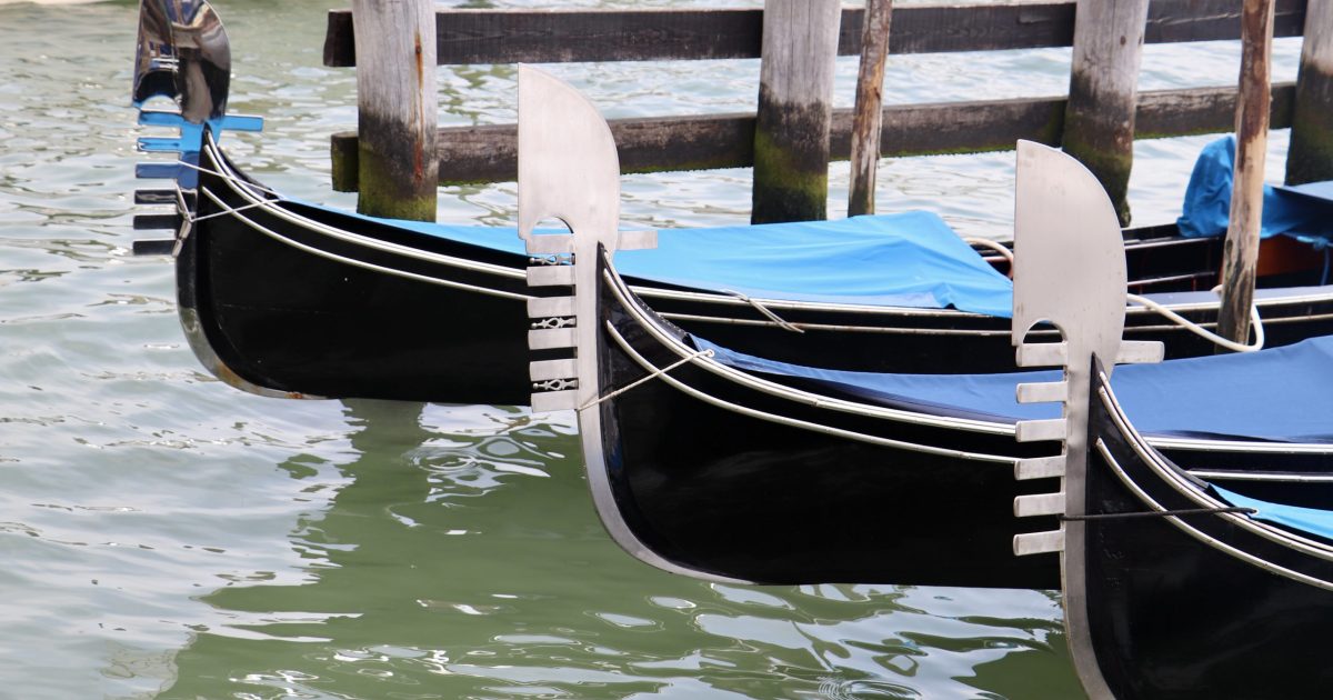 The Gondolas of Venice and History of the Gondolier