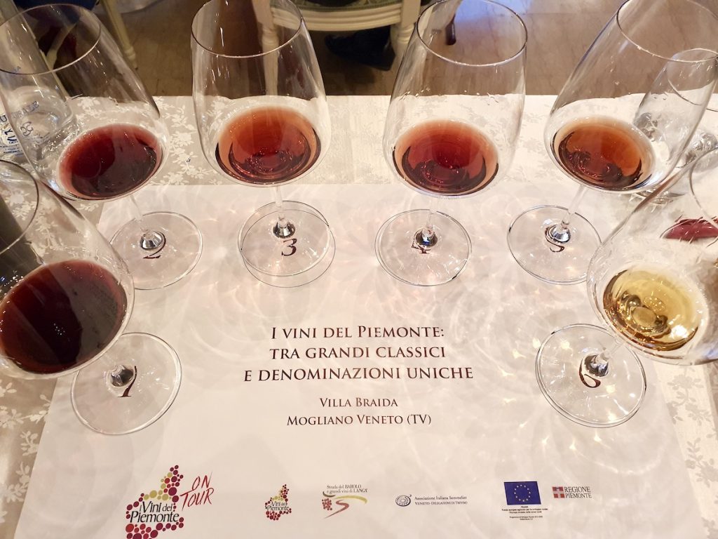 I vini del Piemonte