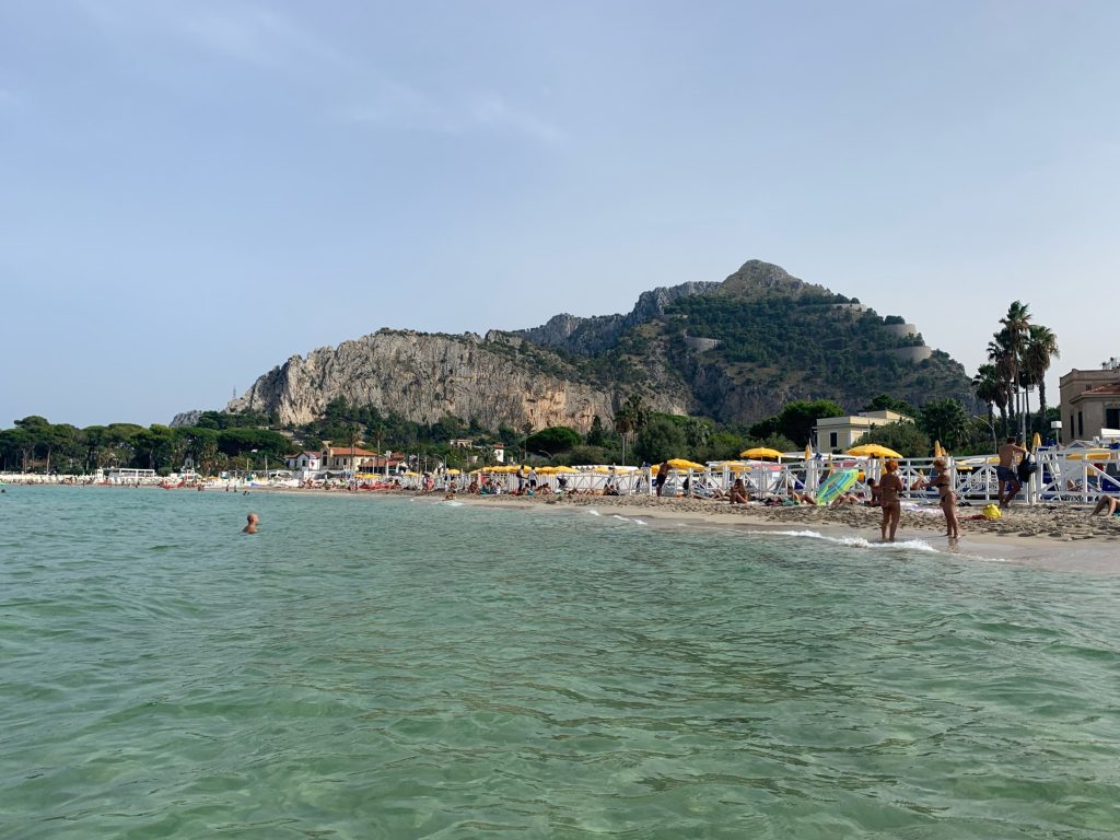 Mondello Beach Sicily