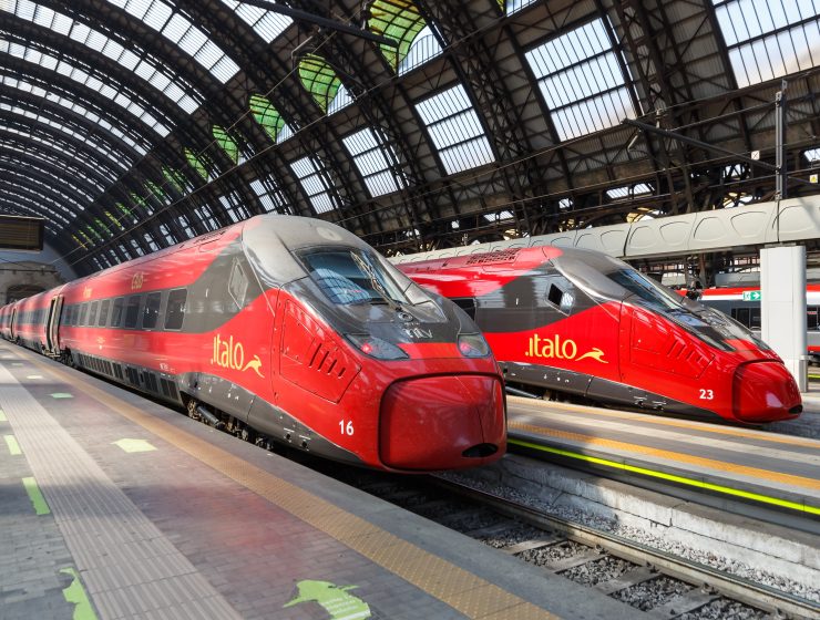 Italo train in station