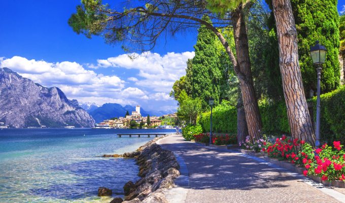 lakes in Italy - Lago di Garda