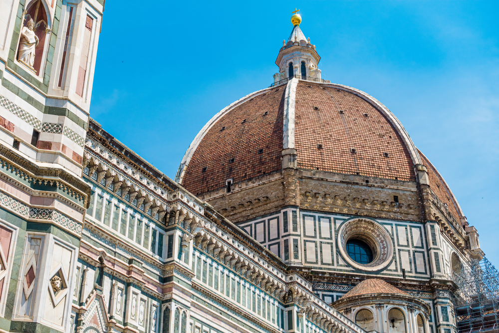 Peposo originated while Brunelleschi constructed the Florence Duomo
