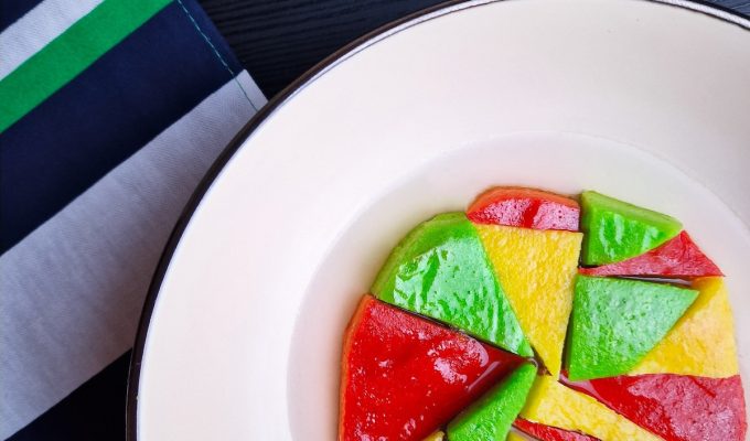 Minestra Imperiale - colorful soup