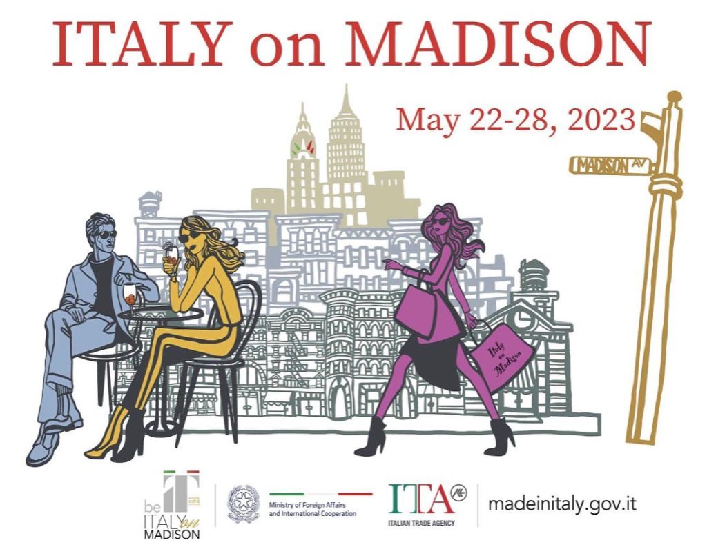 Italy on Madison flier Italian Trade Agency New York City