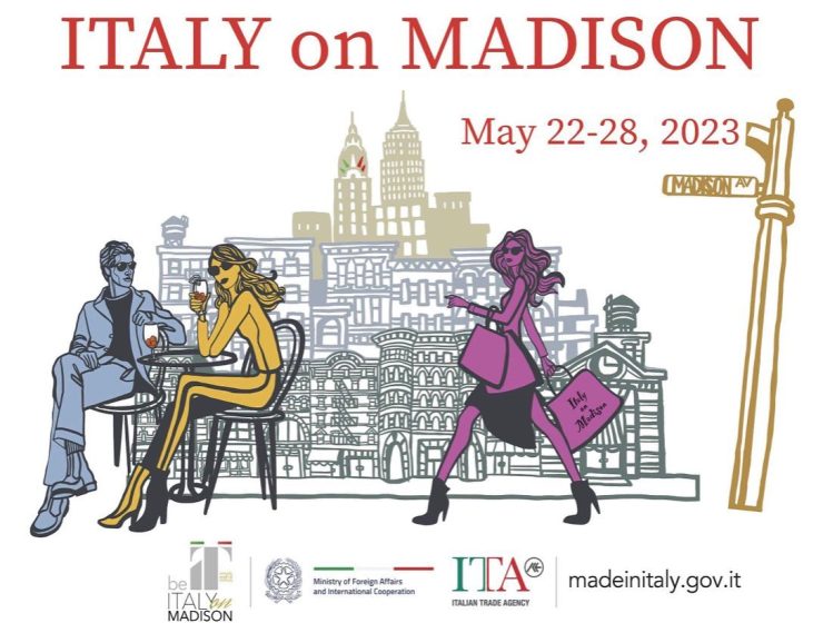 Italy on Madison flier Italian Trade Agency New York City