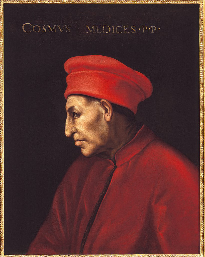 Peter Paul Rubens, portrait of Cosimo of the Medici family.