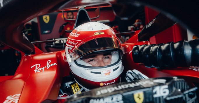 Charles Leclerc's race-worn helmet from the  sold for  €306,000
