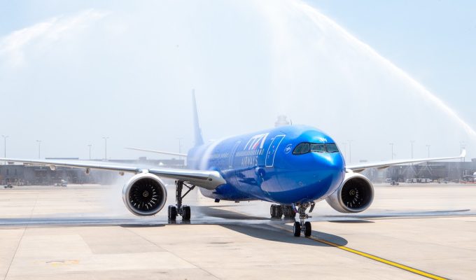 ITA Airways plane on runway