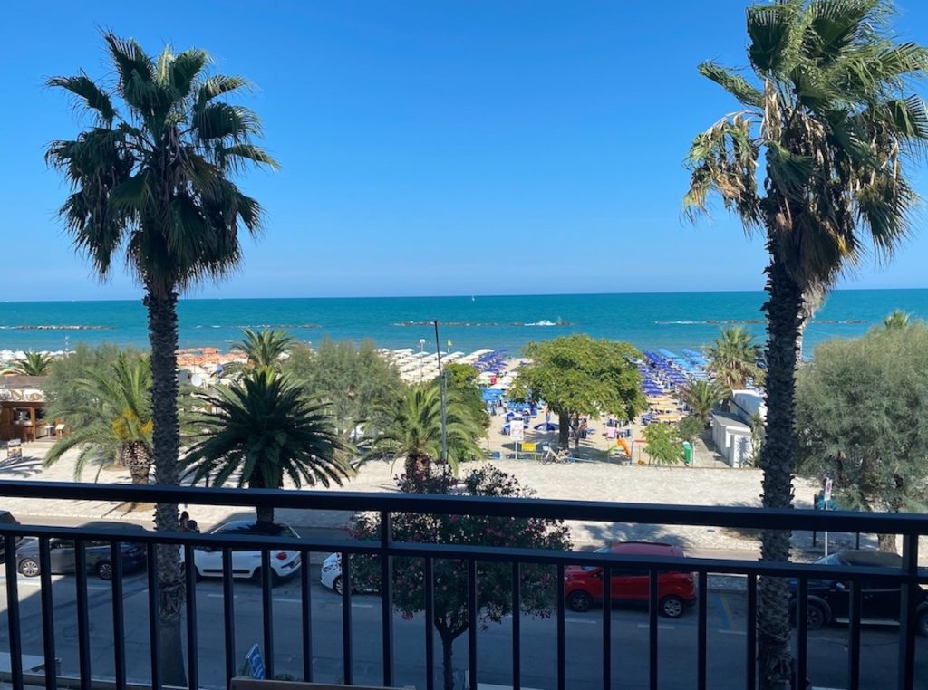 San Benedetto del Tronto  beach, balcony view