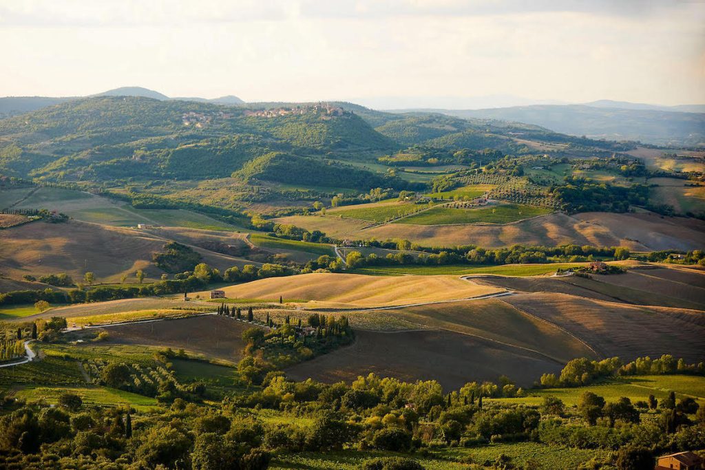 Breathtaking views of Debbie's Tuscany, © Stacey Van Berkel