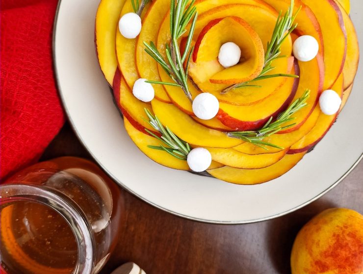 peach tart