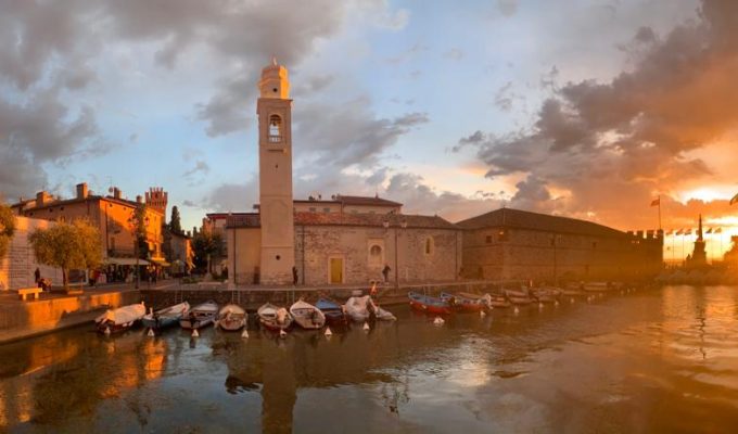panoramic view of Lazise