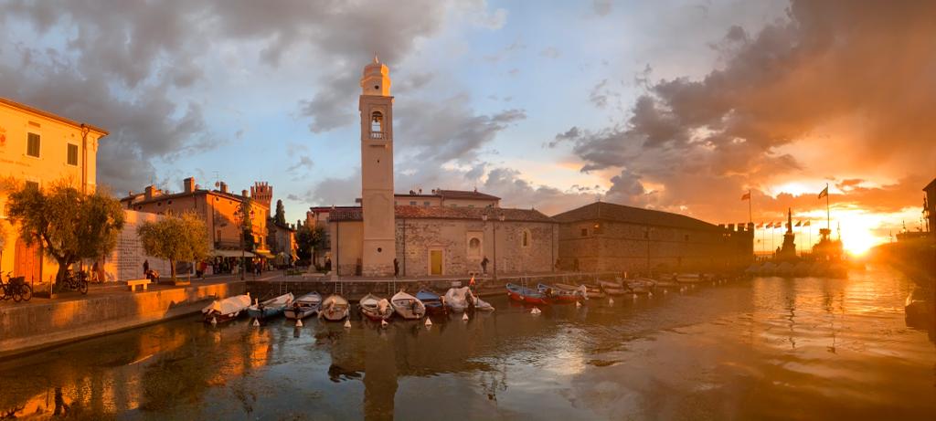 panoramic view of Lazise