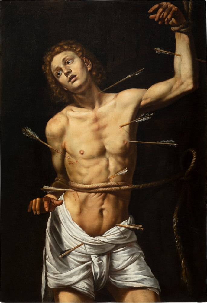 Medieval Renaissance and Baroque paintings in Miami: Louis Finson, Saint Sebastian, ca. 1607