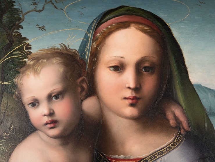 Master of the Scandicci Lamentation, Madonna and Child ca. 1510 – 1520, DETAIL