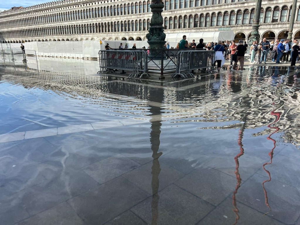 acqua alta flooded San Marco