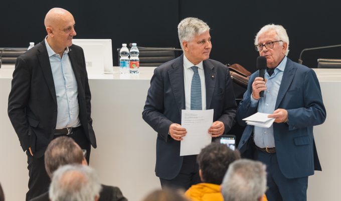 Mario Busso at Vinibuoni d'Italia 2024