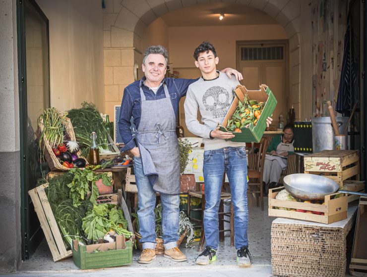 Danny McCubbin in front of the Good Kitchen