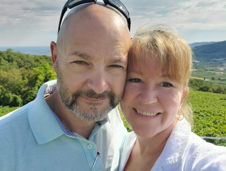 Travels with Audrey: certified tour managers Manlio and Audrey