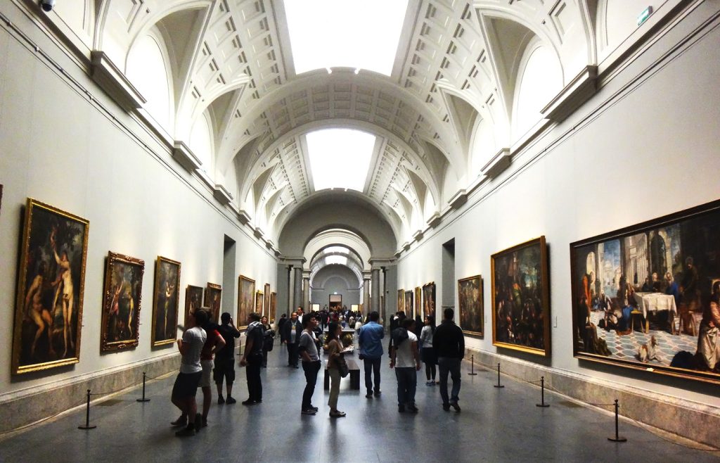 Interio rof Museo Nacional del Prado