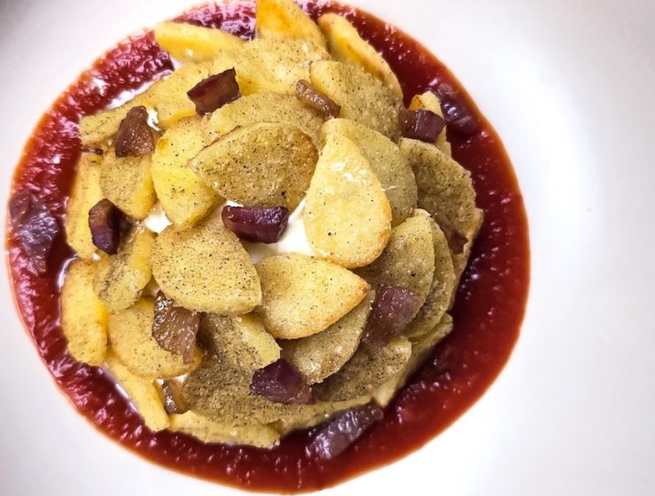Roman-Style Gnocchi dish
