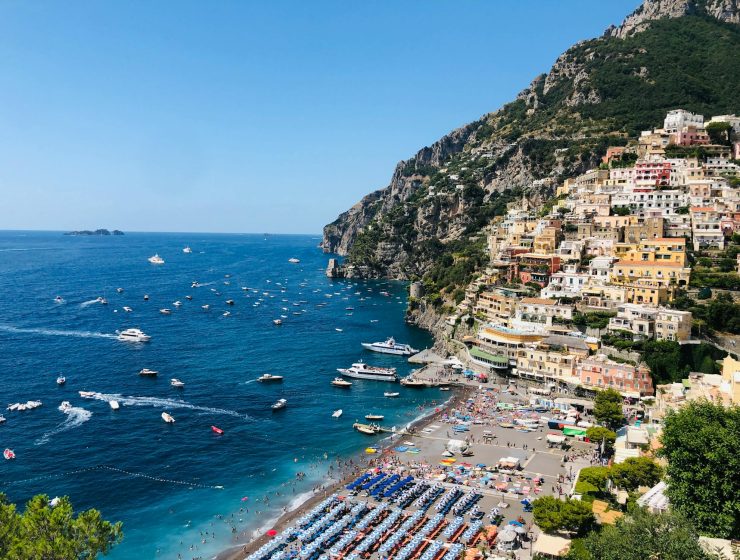Spiaggia Grande di Positano Ferragosto 2024