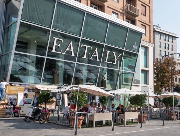 Eataly front in Milan