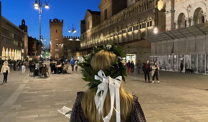 Graduation crown Ferrara Italy