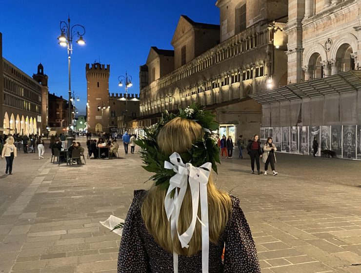 Graduation crown Ferrara Italy