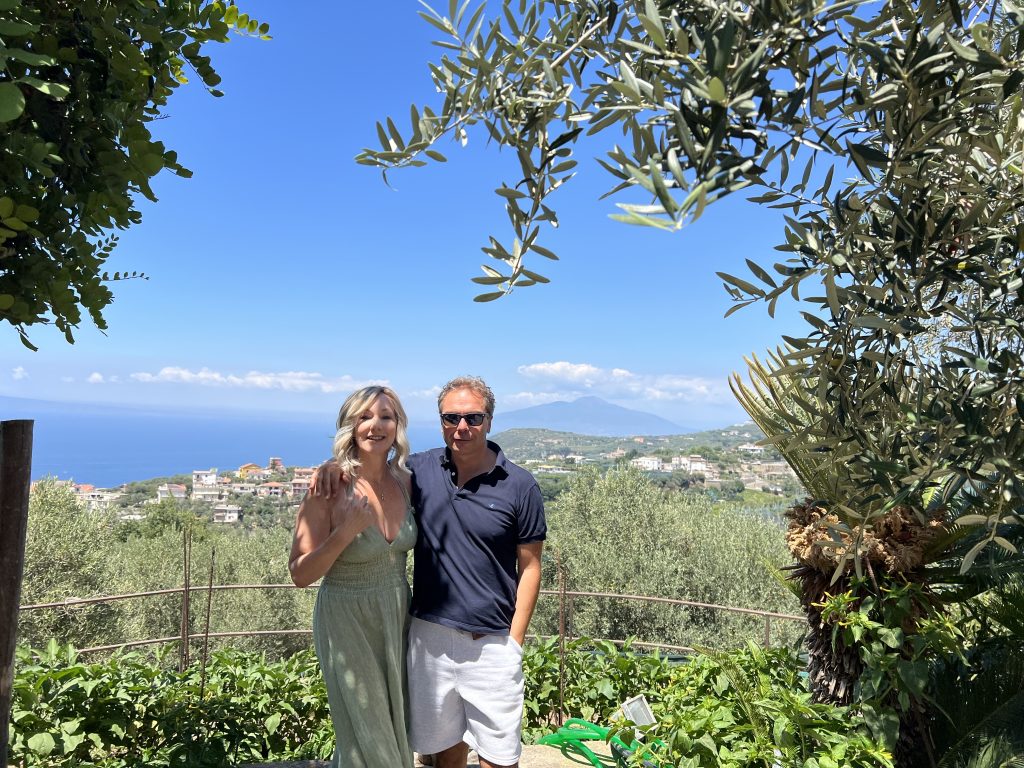 To Amalfi with Love Tours of Italy, owners Monica and Isidoro