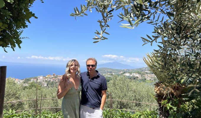 To Amalfi with Love Tours of Italy, owners Monica and Isidoro
