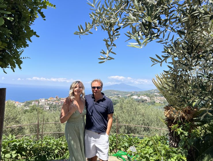 To Amalfi with Love Tours of Italy, owners Monica and Isidoro