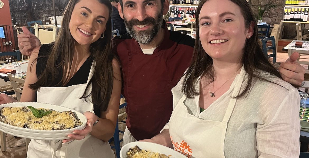 Weekend in Taormina cooking class
