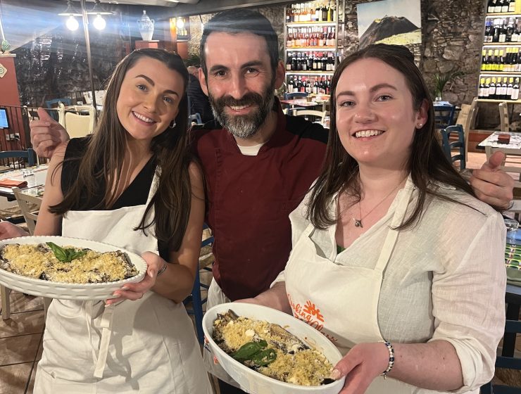 Weekend in Taormina cooking class