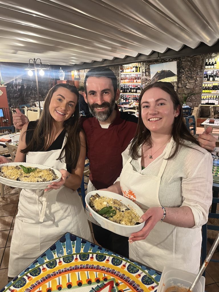 Weekend in Taormina cooking class