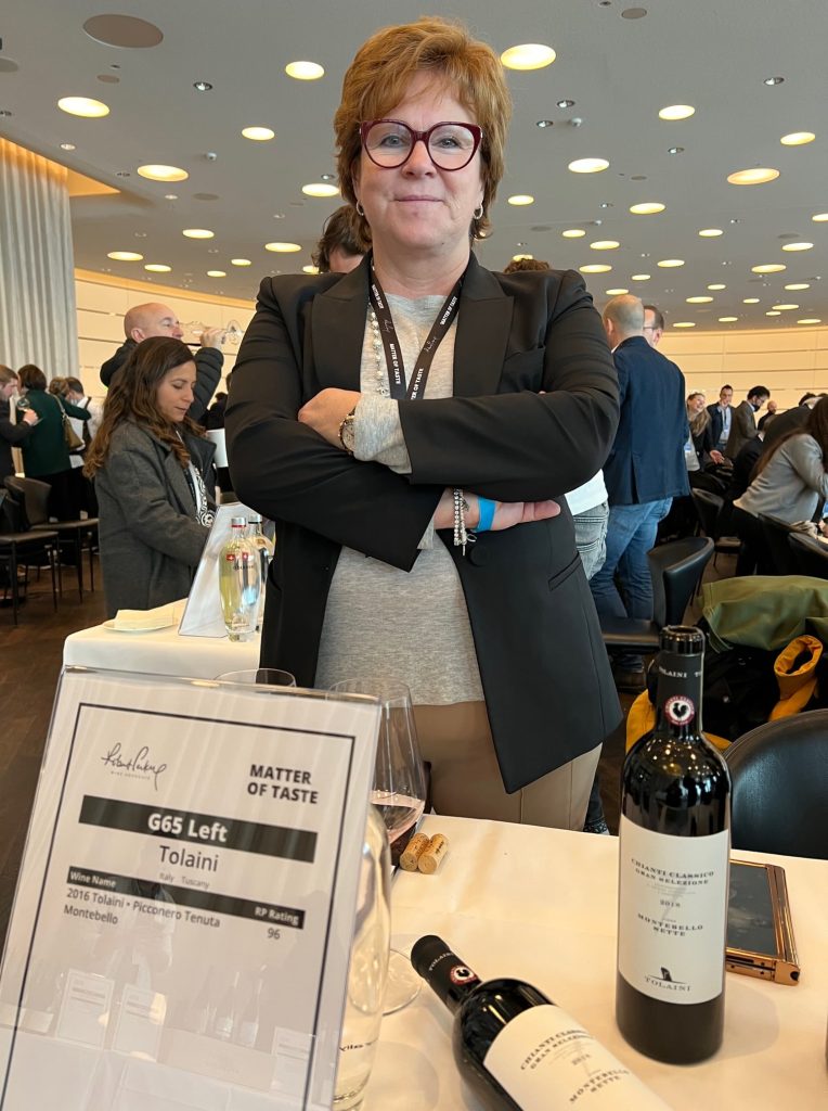 Lia Tolaini Banville, owner of Banville Wine Merchants host sponsor of the Italian Wine Ambassador certiifcation course in NYC