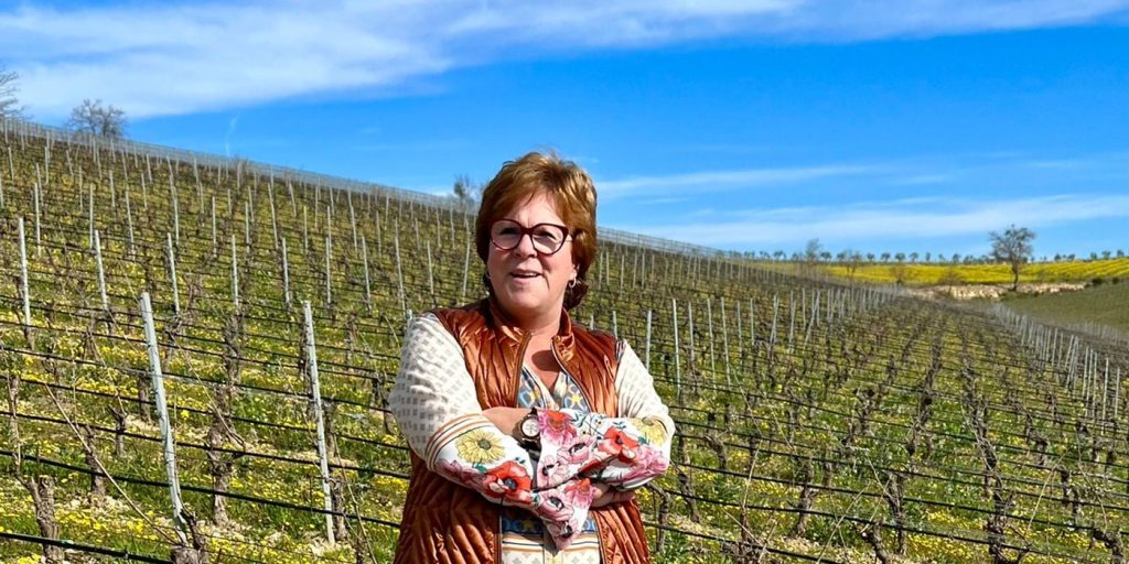 Lia Tolaini Banville, founder of Dalia Pinot Grigio and Dalia wines