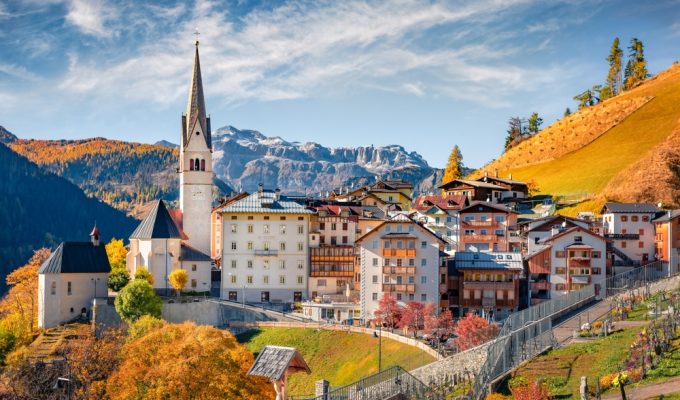 fall in Italy: Pieve, Belluno