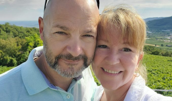 Travels with Audrey Manlio and Audrey in Friuli